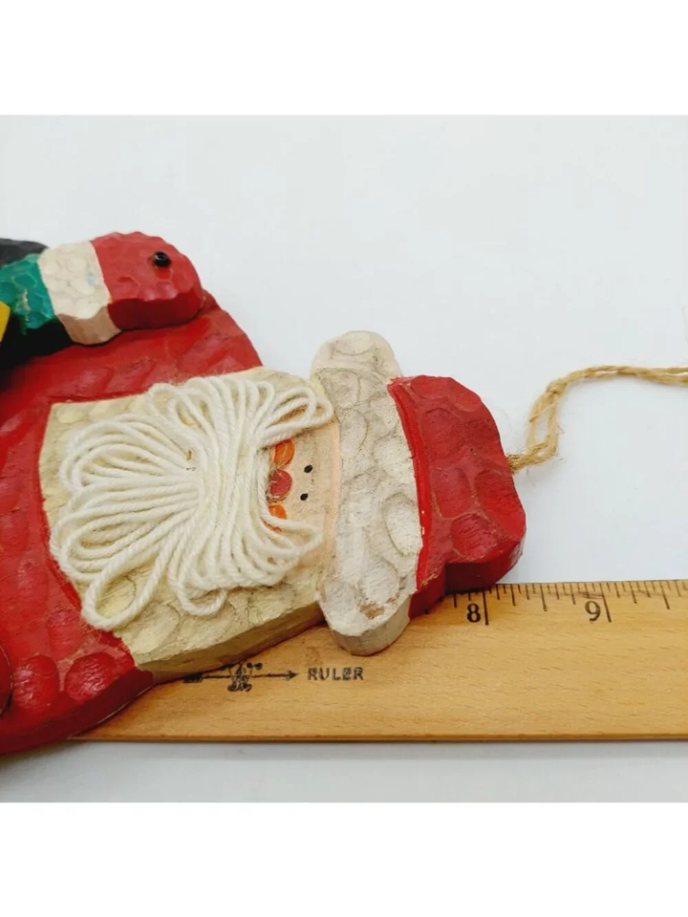 Wooden Santa Door Wall Hanging 8